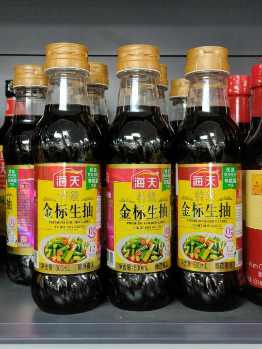 海天特级金标生抽500毫升